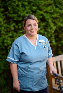 Nurse care home headshot outside